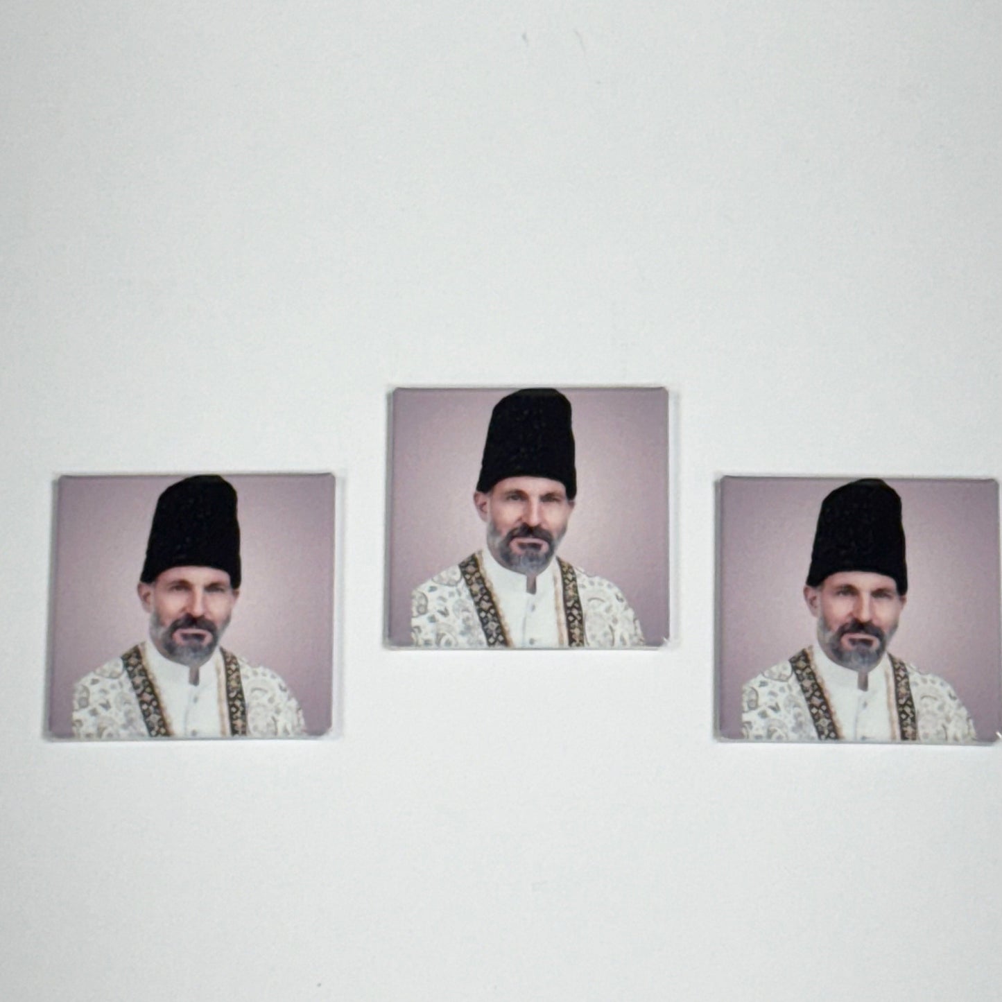 Set of 3 H.I. Magnets