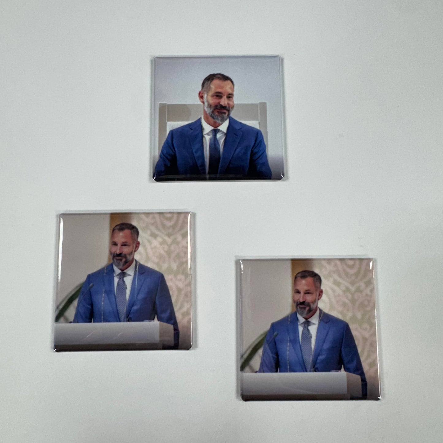 Set of 3 H.I. Magnets